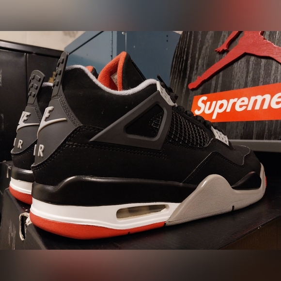 Retro Jordan 4 Og Breds 2019 Size 9